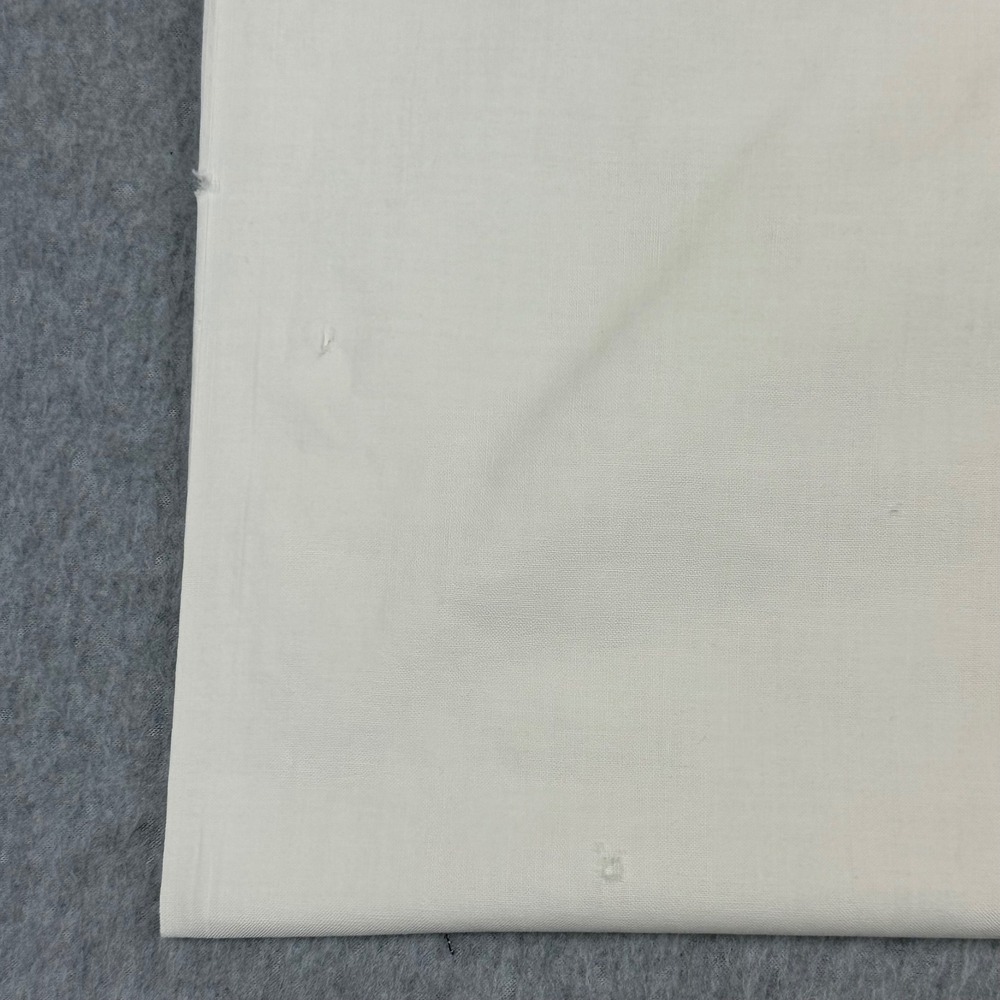 Vintage Hand Embroidered Floral Pillowcase White Cotton Peach Crochet Lace Trim - Picture 4 of 11